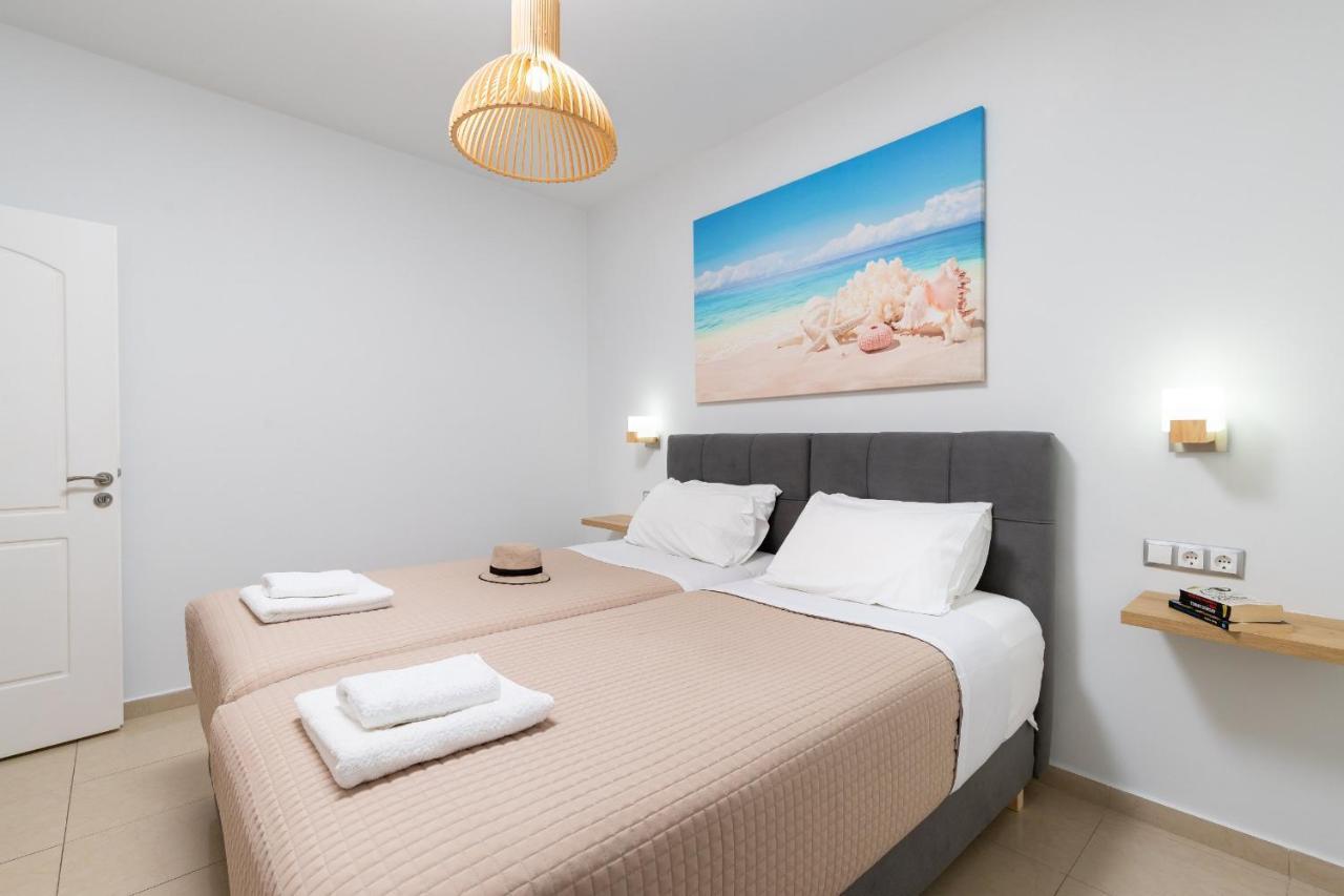 Sun Beach Apartments Káto Daráco Kültér fotó