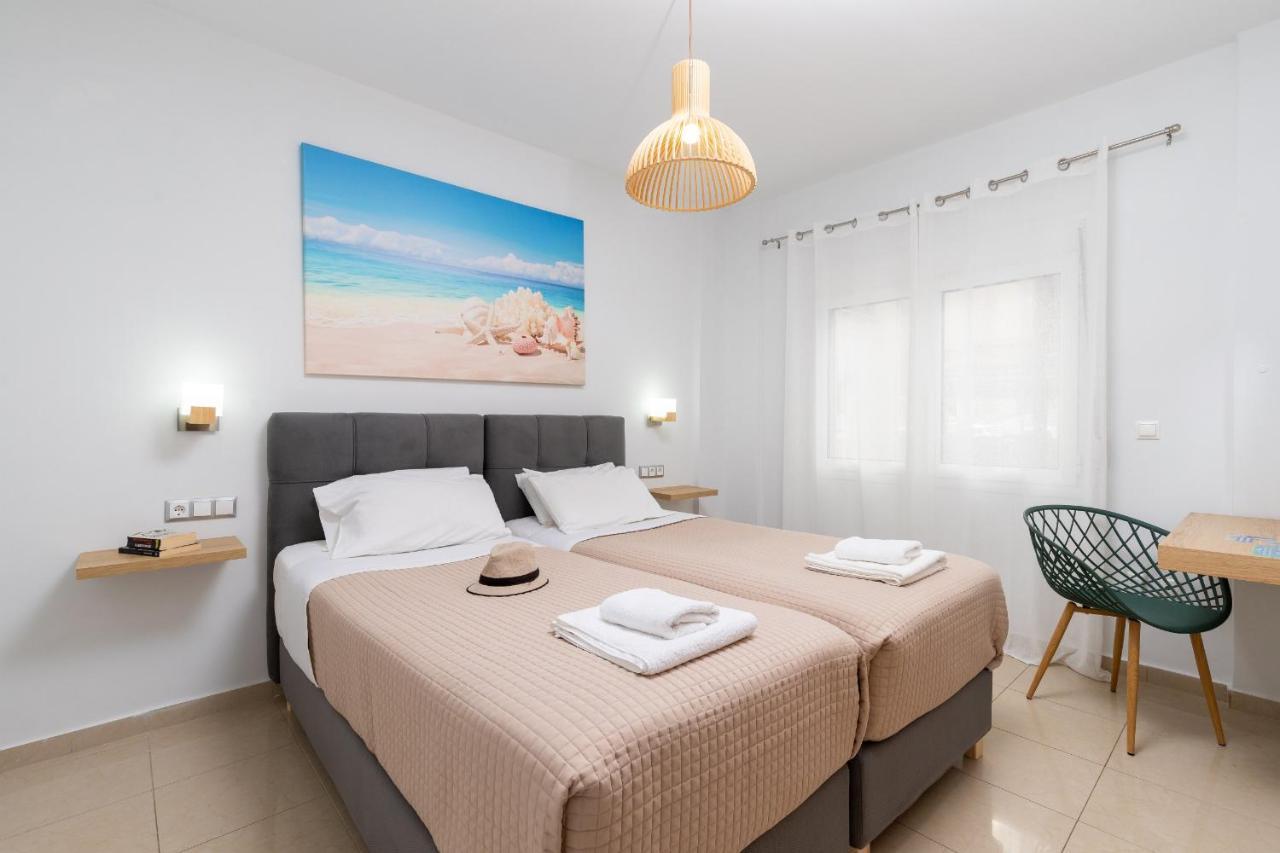 Sun Beach Apartments Káto Daráco Kültér fotó