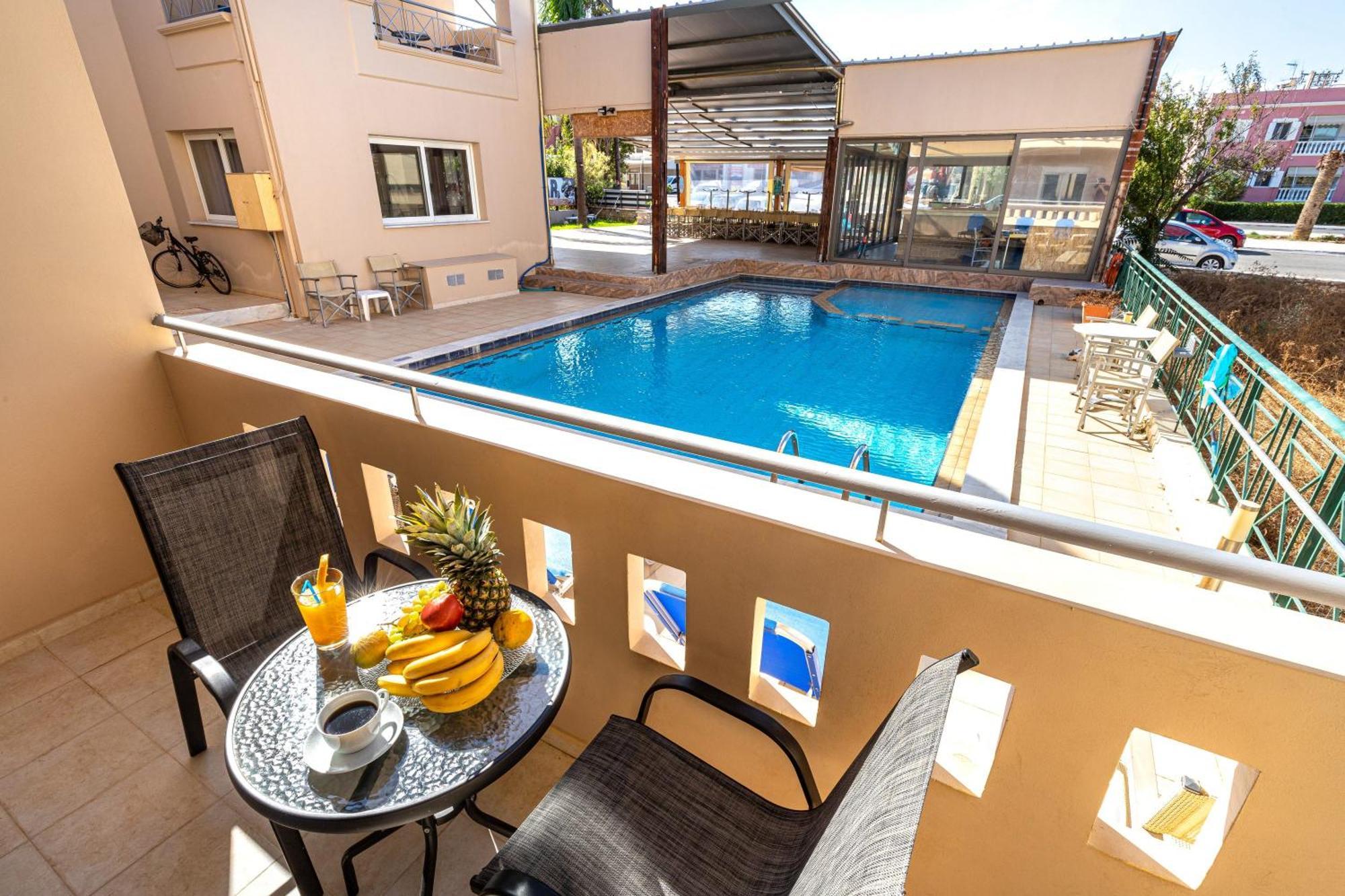 Sun Beach Apartments Káto Daráco Szoba fotó