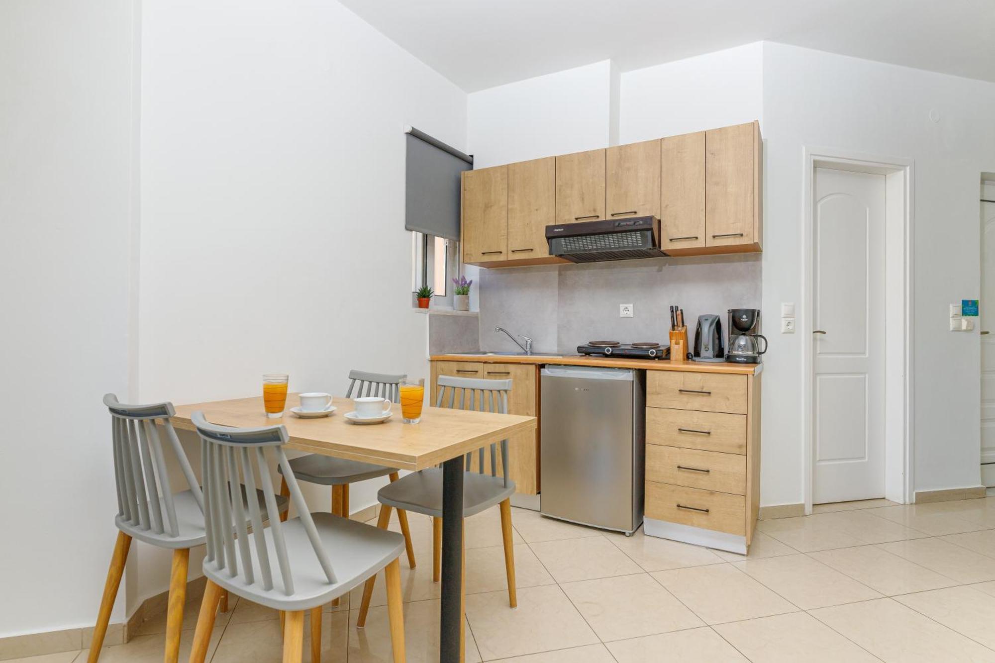 Sun Beach Apartments Káto Daráco Kültér fotó