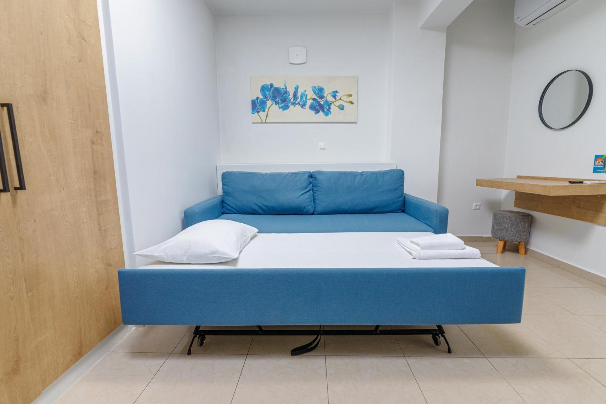 Sun Beach Apartments Káto Daráco Kültér fotó